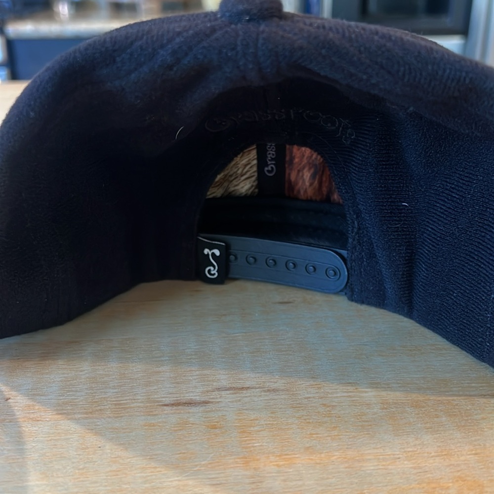 Grassroots California Limited Edition Bear adjustable snap back baseball cap hat - Picture 3 of 8